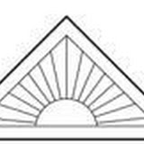 triangle sunburst