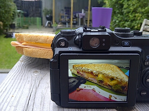 Toast on live fire