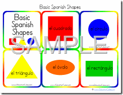 shapes in spanish wor