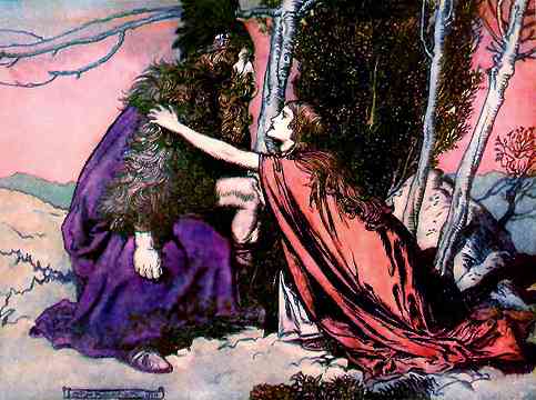 Wotan Reveals His Anguish To Brunhilde, Asatru Gods And Heroes