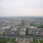 Vistas desde el Palacio de la Cultura y las Ciencias Vistas desde el Palacio de la Cultura y las Ciencias