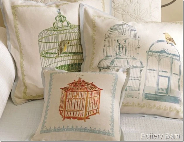 birdcage pillow PB