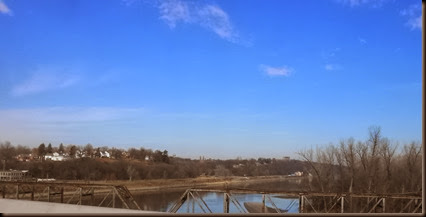 Atchison, KS viewed from the Hwy 59 bridge