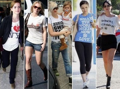 T-shirts como usar, dicas, fotos 1