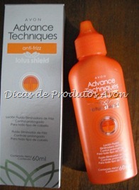 Avon Lotus shield anti-frizz