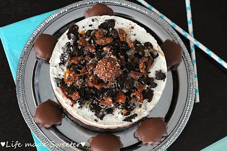 No-Bake Nutella Caramel Cheesecake Pie - Life made Sweeter 7.jpg