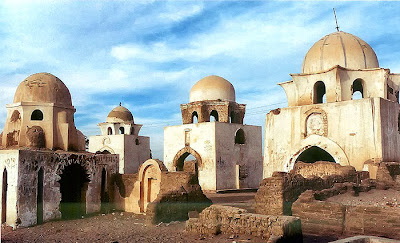 Tombs in the Aswan necropolis, 12th century Sousse.