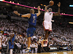 Heat Allow Mavs for a Big 4th Quarter Comeback. Lose Game Two. lebron james nba 110602 mia vs dal 19 game 2 Heat Allow Mavs for a Big 4th Quarter Comeback. Lose Game Two.