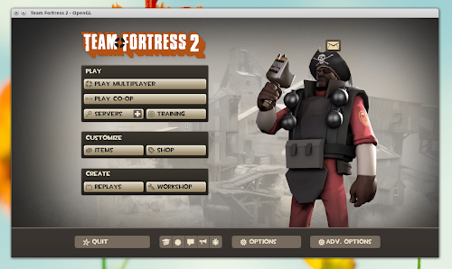 Team Fortress 2 - Steam per Linux