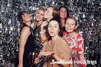 The booth can accommodate up to 15 people -- we dare you to squeeze in more!