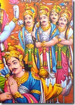The Pandava brothers