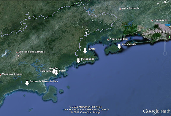 Principales localisations 2011-2012