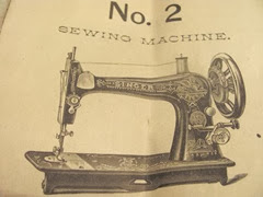 VS Singer sewing machine 2 Egyptian decal  Maryann