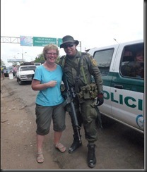 Karen at border Karen at border