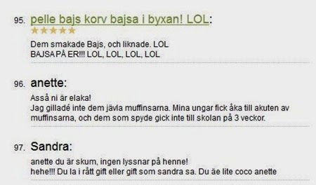 muffinsj&auml;vlar