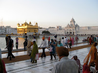 Sunset at Golden Temple - Amritsar, Punjab