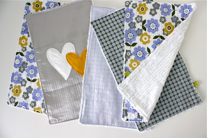 burp cloth tutorial