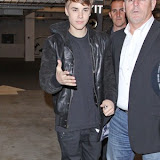 Justin Bieber Leaving Spago Restaurant