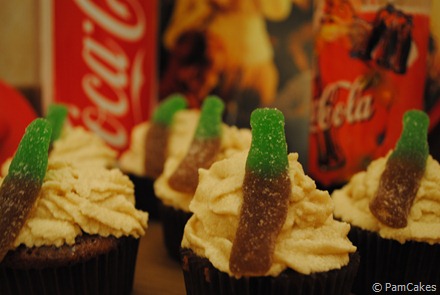 Cupcakes de Coca-Cola