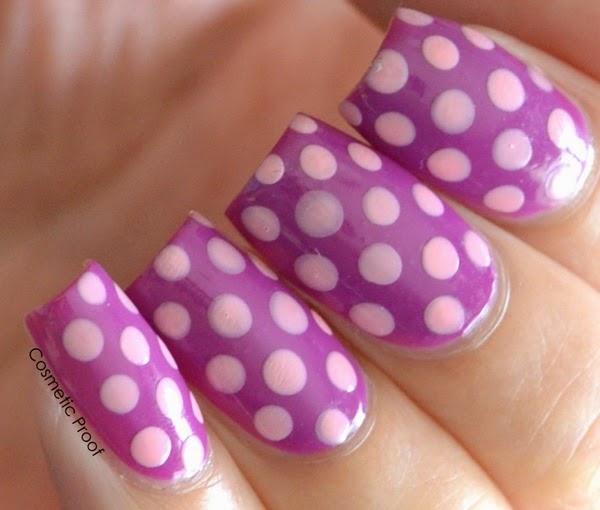 Polka Dots with Revlon Gel Envy Up the Ante and Cardshark (2)