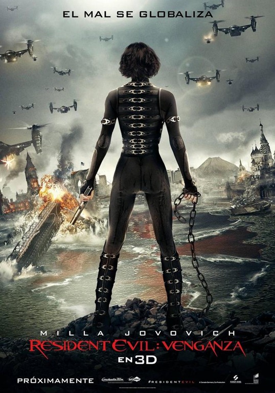 Resident Evil Retribution nemzetközi poszter