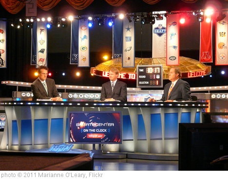 '2011 NFL Draft ESPN Set' photo (c) 2011, Marianne O'Leary - license: http://creativecommons.org/licenses/by/2.0/
