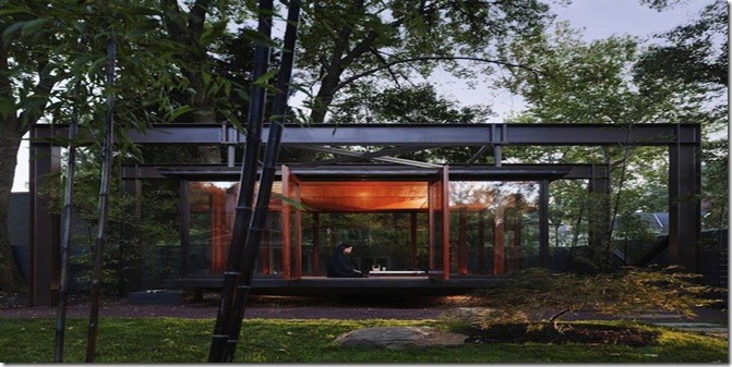 natural glass house decoration