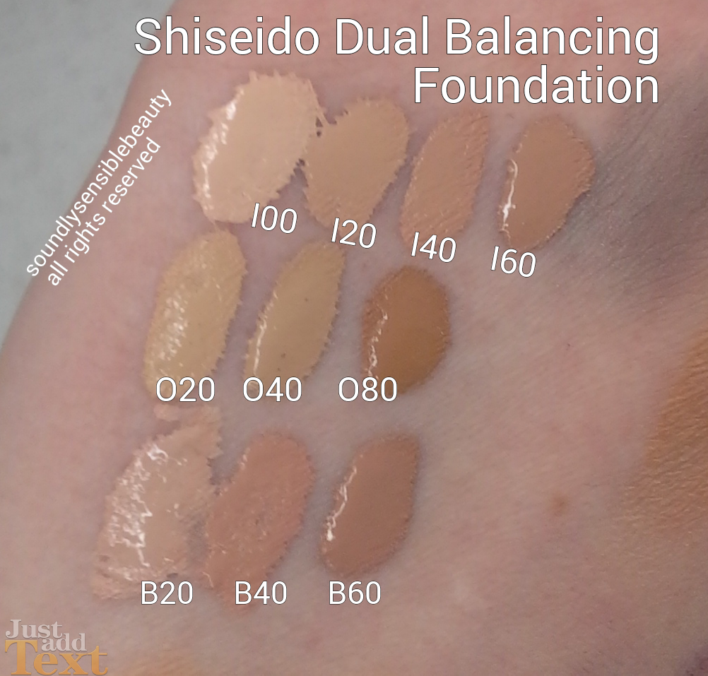 Shiseido Dual Balancing Foundation