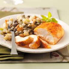 Roast Chicken with Oyster Stuffing Recipe