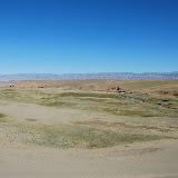 Tianshan - Paysage dune et prairies pied dune