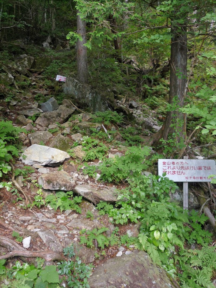 小秀山登山道