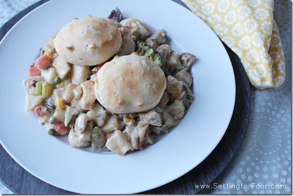  Country Chicken Pot Pie Recipe from Setting for Four