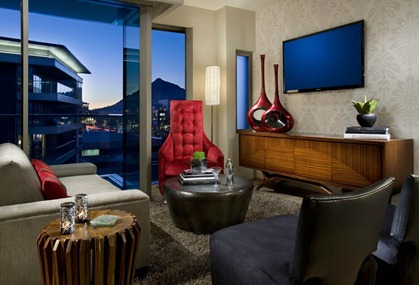 w hotel wow suite scottsdale interior design 