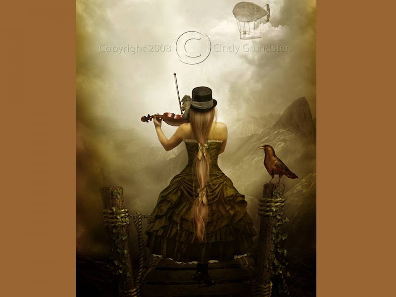 Playing The Violin, Magic Beauties 3