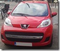 Peugeot 107 front