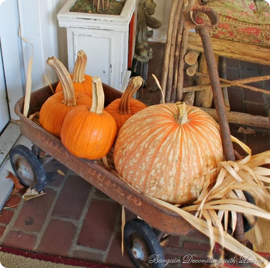 Fall Decor-Bargain Decorating with Laurie