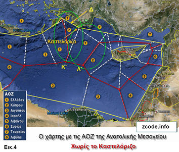 EEZ calculations by using a simple geometric model