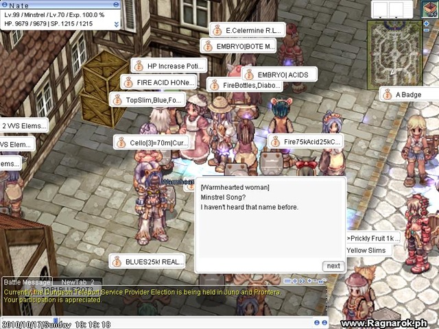 Minstrel/Maestro Job Change Guide – Ragnarok Online