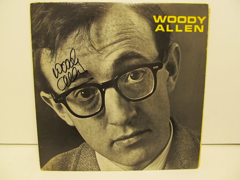 Signed Woody Allen Record