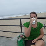 Cold at Huntington Beach