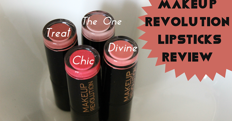 Review | Makeup Revolution Lipsticks in