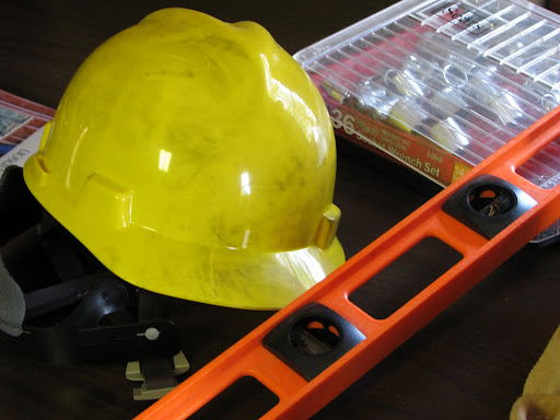 Th Tool Box offers many tools from a socket wrench set to a hard hat. (Photo credit: Jeremy Shreckhise)
