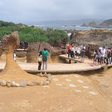 La cua per fer-se la foto amb el Queens Head (nosaltres no vam fer la cua)