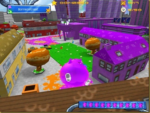 De Blob ゲーム画面 De Blob ゲーム画面