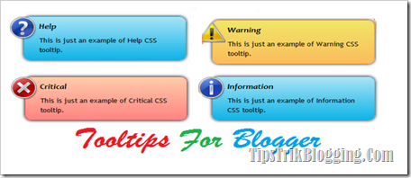 Tooltips For Blogger