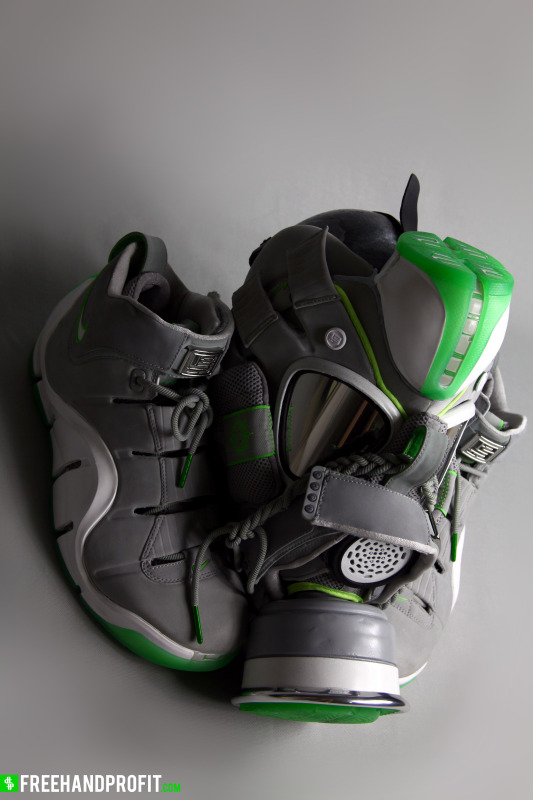 LeBron IV Dunkman Inspired Gas Mask By Freehand Profit