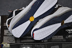 nike air max lebron 7 gr white navy 7 11 Nike Air Max LeBron VII (7)   White/Navy/Gold Sample Actual Photos