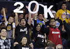 King James Becomes Youngest to 20k Points in LeBron X PE lebron james nba 130116 mia at gsw 20 King James Becomes Youngest to 20k Points in LeBron X PE