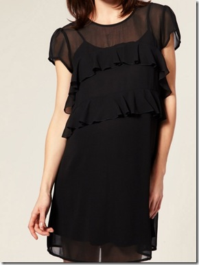Frill front dress1
