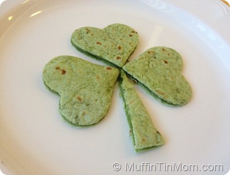 shamrock quesadilla